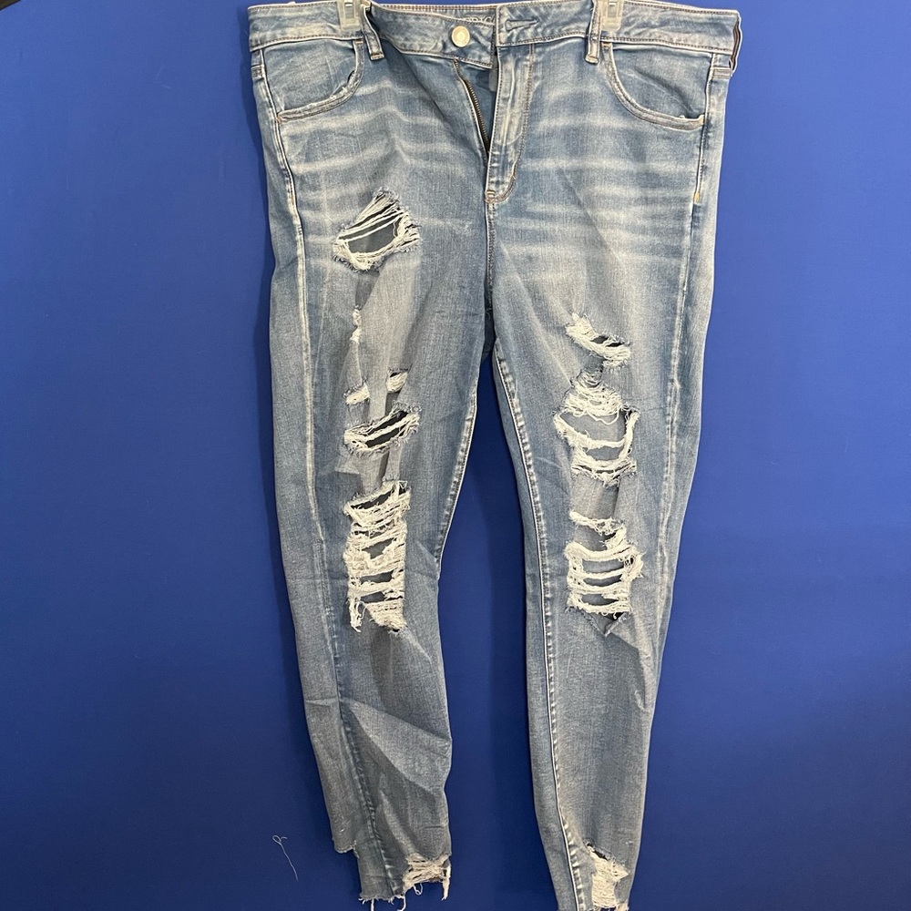 American Eagle jeans.